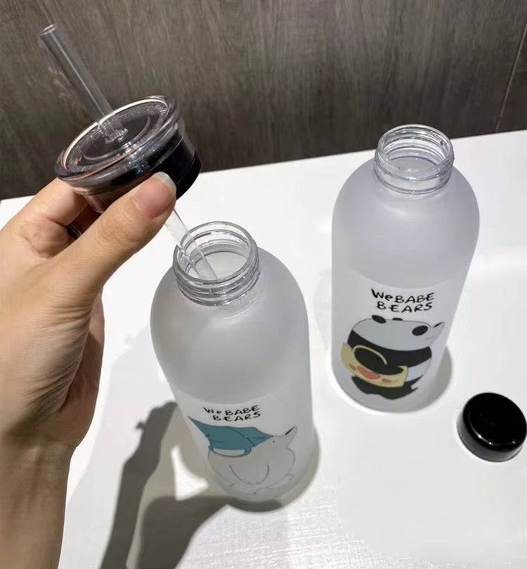 We Bare Bear Water Bottle