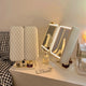 LED Makeup Mirror – 360° Rotating with Storage Space