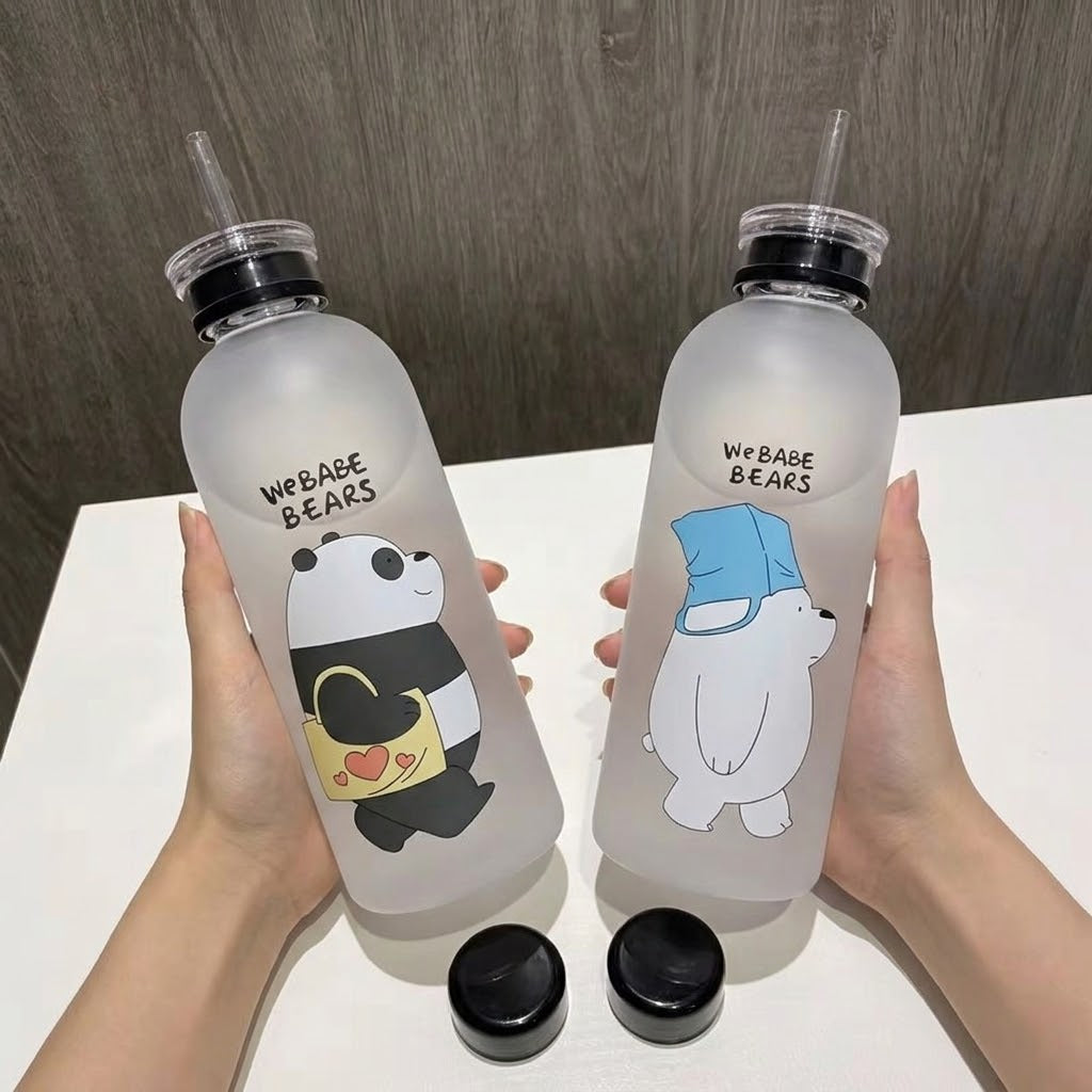 We Bare Bear Water Bottle