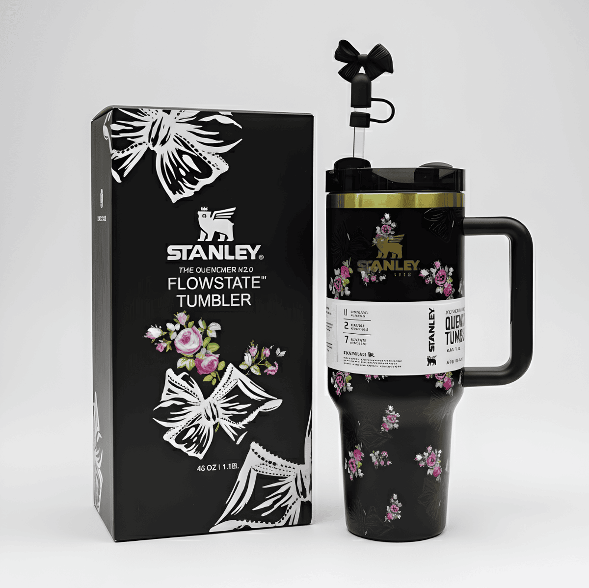 Stanley 40-OZ Tumbler | Black