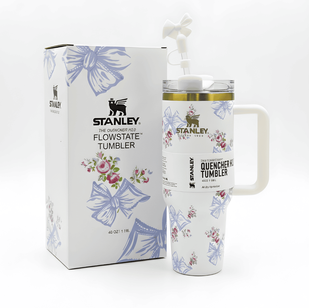 Stanley 40-OZ Tumbler | White